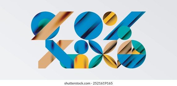 Geometrische Neomuster. Abstrakter Hintergrund für Cover, Banner, Flyer und Poster und andere Vorlagen