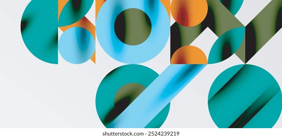 Geometrische Neomuster. Abstrakter Hintergrund für Cover, Banner, Flyer und Poster und andere Vorlagen