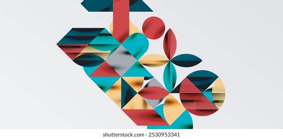 Geometric neo patterns. Abstract background for covers, banners, flyers and posters and other templates