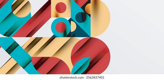 Geometric neo patterns. Abstract background for covers, banners, flyers and posters and other templates