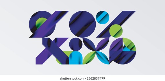 Geometric neo patterns. Abstract background for covers, banners, flyers and posters and other templates