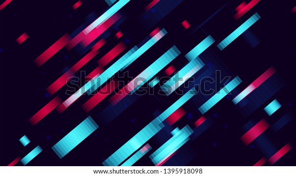 Geometric Neon Speed Lines Seamless\
Background. Abstract Glitch Effect Texture. Fast Movement Sporty\
Pattern. Geometric Poster\
Background.