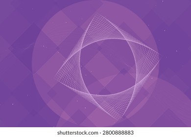 Geometric network pattern with purple gradient and intersecting grid lines
