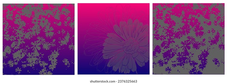 Geometric object with riso print effect. Vector. Graphic element. Perfect For your own decoration or design.