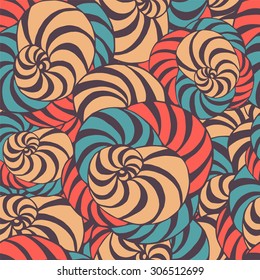 Geometric object of spiral motion elements.