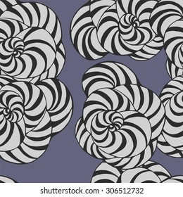 Geometric object of spiral motion elements.