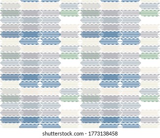 Geometric objects in line-art style. Abstract geometric pattern. Pattern can be used for wallpaper, cover fills, web page background
