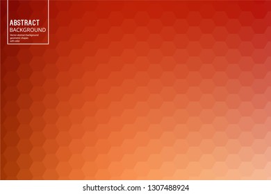 Geometric Orange Background from Octagon, for Posters, start pages, Slides. Mosaic Template for your Design, Slides, start pages, Video Intros.