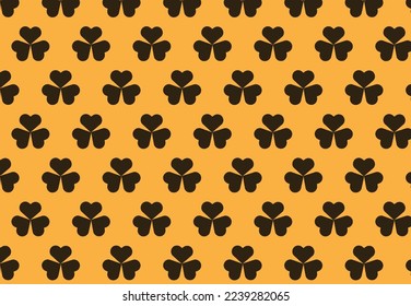estilo vectorial de flores geométricas naranja y negro.