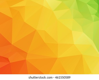 geometric orange green texture background
