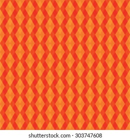 Geometric Orange Pattern Background