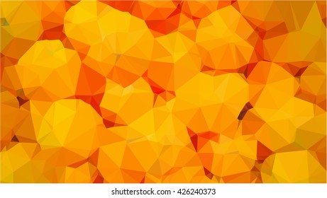 Geometric orange striped background like stone or gem .