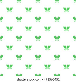 geometric organic seamless pattern with butterfly. Fashion graphic. Background design. Modern stylish texture. Template for prints, textile, wrapping and decoration, wallpaper. Vector illustration.