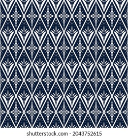 Geometric oriental abstract Thai Native traditional ethnic seamless pattern design for background,carpet,wallpaper,clothing,fabric,wrapping,paper, royal, batik vector illustration embroidery style