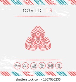 Geometric oriental arabic pattern. Logo. Graphic elements for your design