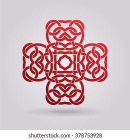 Geometric oriental arabic pattern. Logo. Element for your design
