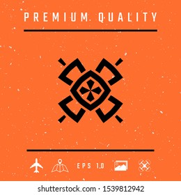 Geometric oriental pattern. Logo. Graphic elements for your design