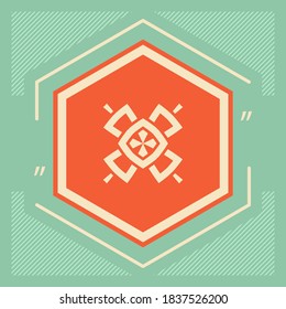 Geometric oriental pattern. Logo. Graphic elements for your design
