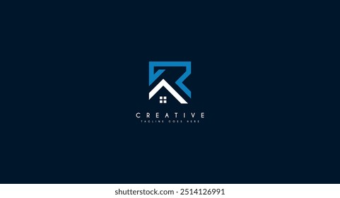Geometric Origami Arrows Initial Letter R Logo. Usable for Business, Real Estate, Architecture and Building Logos. Flat Vector Logo Design Template Element.