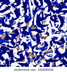 Geometric ornament. Abstract Background. Calligraphy drawing. Seamless pattern ornament Arabic calligraphy of text Eid Mubarak concept for Muslim community festival Eid Al Fitr Eid Mubarak 
