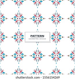 geometric ornament. abstract fractal kaleidoscopic retro seamless pattern. Beautiful illustrations.