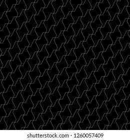 Geometric ornament. Blocks background. Figures wallpaper. Linear motif. Polygons backdrop. Digital paper, textile print, web designing, abstract. Seamless surface pattern design. Vector artwork