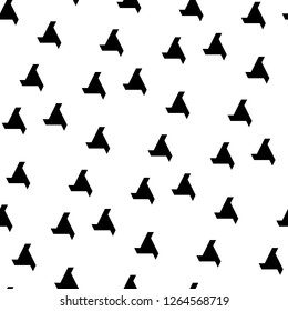 Geometric ornament. Blocks background. Figures wallpaper. Digital paper, textile print, web designing, abstract. Seamless surface pattern design. Vector artwork. Shapes motif. Polygons backdrop.