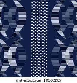 Geometric ornament for ceramics, wallpaper, textile, 