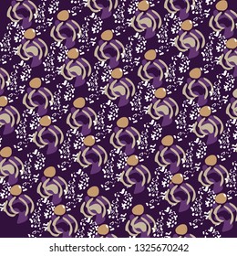 Geometric ornament for ceramics wallpaper textile web cards