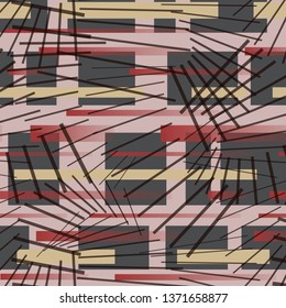 Geometric ornament for ceramics, wallpaper, textile, web, cards. 
