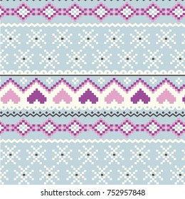 Geometric ornament for ceramics, wallpaper, textile, web, cards. Ethnic pattern. Border ornament. Native american design, Navajo. Mexican motif, Aztec ornament