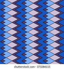 Geometric ornament cloth. Pattern.