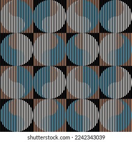 Geometric ornament design..Seamless pattern.Vector illustration.