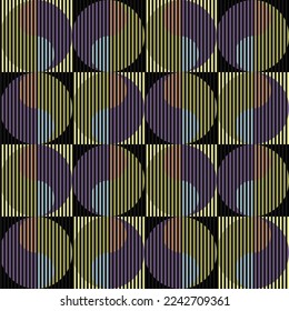 Diseño de ornamentos geométricos.. Patrón sin foco.Ilustración vectorial.