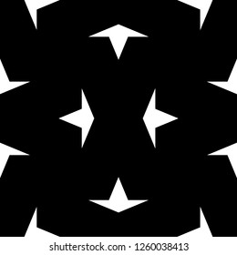 Geometric ornament. Digital paper, textile print, web designing, abstract. Seamless surface pattern design. Mosaic motif. Polygons backdrop. Figures wallpaper. Vector artwork. Shapes background.