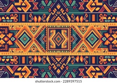 Geometric ornament ethnic style artwork seamless pattern. Abstract traditional folk old ancient antique tribal ethnic graphic line. Ornate elegant luxury vintage retro modern minimal style.