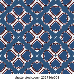 Ornamento geométrico de estilo étnico.Patrón sin foco con formas abstractas.Diseño repetido para moda, diseño textil, papel de pared, papel envolvente, tejidos y decoración doméstica.