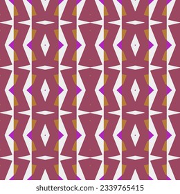 Geometric ornament in ethnic style.Seamless pattern with abstract  shapes, repeat tiles.Repeat design for fashion, textile design,  on wall paper, wrapping paper, fabrics and home decor.