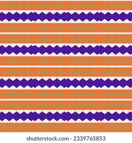 Geometric ornament in ethnic style.Seamless pattern with abstract  shapes, repeat tiles.Repeat design for fashion, textile design,  on wall paper, wrapping paper, fabrics and home decor.