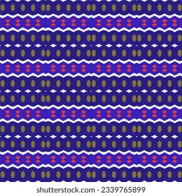 Geometric ornament in ethnic style.Seamless pattern with abstract  shapes, repeat tiles.Repeat design for fashion, textile design,  on wall paper, wrapping paper, fabrics and home decor.