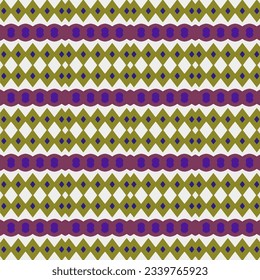 Geometrisches Ornament im ethnischen Stil.Nahtloses Muster mit abstrakten Formen, Wiederholungstafeln.Wiederholtes Design für Mode, Textildesign, auf Tapete, Wickelpapier, Stoffe und Wohnungsdekor.