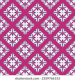Geometrisches Ornament im ethnischen Stil.Nahtloses Muster mit abstrakten Formen.Wiederholtes Design für Mode, Textildesign, auf Tapete, Wickelpapier, Stoffe und Wohnungsdekor.