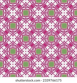 Geometric ornament in ethnic style.Seamless pattern with abstract  shapes.Repeat design for fashion, textile design,  on wall paper, wrapping paper, fabrics and home decor.