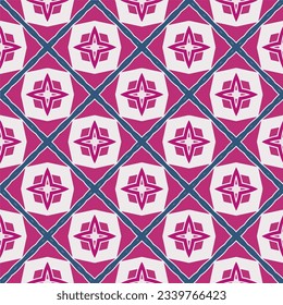 Geometric ornament in ethnic style.Seamless pattern with abstract  shapes.Repeat design for fashion, textile design,  on wall paper, wrapping paper, fabrics and home decor.