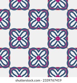 Geometric ornament in ethnic style.Seamless pattern with abstract  shapes.Repeat design for fashion, textile design,  on wall paper, wrapping paper, fabrics and home decor.