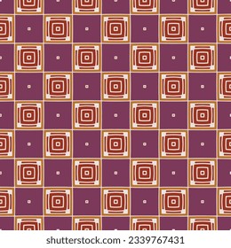 Geometric ornament in ethnic style.Seamless pattern with abstract  shapes.Repeat design for fashion, textile design,  on wall paper, wrapping paper, fabrics and home decor.