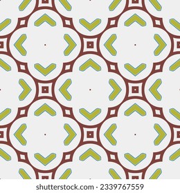 Geometric ornament in ethnic style.Seamless pattern with abstract  shapes.Repeat design for fashion, textile design,  on wall paper, wrapping paper, fabrics and home decor.