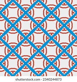 Geometric ornament in ethnic style.Seamless pattern with abstract  shapes.Repeat design for fashion, textile design,  on wall paper, wrapping paper, fabrics and home decor.
