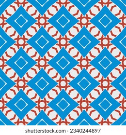 Geometric ornament in ethnic style.Seamless pattern with abstract  shapes.Repeat design for fashion, textile design,  on wall paper, wrapping paper, fabrics and home decor.