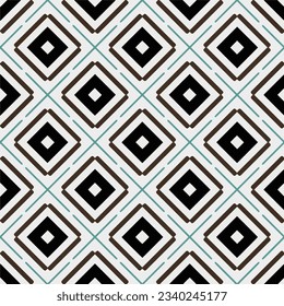 Geometric ornament in ethnic style.Seamless pattern with abstract  shapes.Repeat design for fashion, textile design,  on wall paper, wrapping paper, fabrics and home decor.
